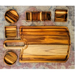 Unique Teak Cutting/Charcuterie Board